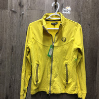 Sweatshirt Jacket, Zipper *gc, puckers, undone/pulled seams, seam rubs & pills
