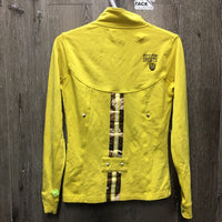 Sweatshirt Jacket, Zipper *gc, puckers, undone/pulled seams, seam rubs & pills
