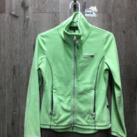 Terry Jacket, zip *gc, stains, rubs, hair
