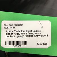 Technical Light Jacket, zipper *vgc, mnr stains, seam puckers, gunky residue

