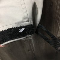 Light Jacket, Zip, Zip Off Hood *gc, rubs, snags, weak & frayed velcro, stains, peeled logo