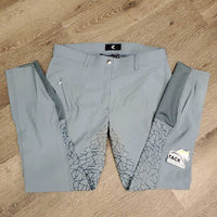 Full Seat Sticky Breeches *vgc, discolored seat & legs, seam puckers & stains, mnr stains
