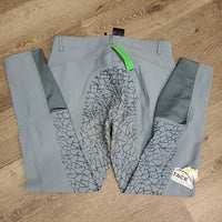 Full Seat Sticky Breeches *vgc, discolored seat & legs, seam puckers & stains, mnr stains
