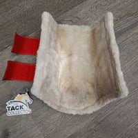 1 ONLY LEFTClosed Front Boot velcro, fleece lined *gc, mnr scrapes, rubs, thin edges, stains, dirt & clumps
