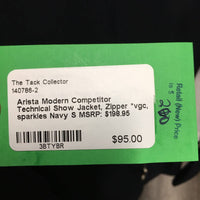 Technical Show Jacket, Zipper *vgc, sparkles