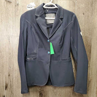 Technical Show Jacket, Bling Buttons, Glitter Threads, Bling *vgc, mnr dirt?stains, Missing Button
