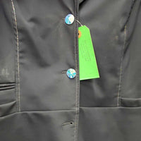 Technical Show Jacket, Bling Buttons, Glitter Threads, Bling *vgc, mnr dirt?stains, Missing Button
