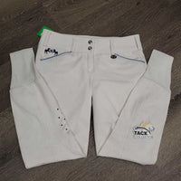 EuroSeat Breeches *gc/fair, dingy, stains, frayed pocket edges, pills, rubs
