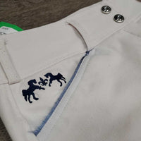 EuroSeat Breeches *gc/fair, dingy, stains, frayed pocket edges, pills, rubs
