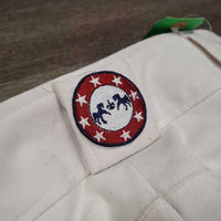 EuroSeat Breeches *gc/fair, dingy, stains, frayed pocket edges, pills, rubs
