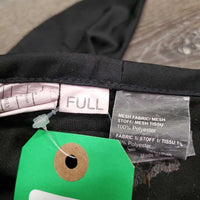 Light Perforated Ear Bonnet Fly Veil, 1x piping *gc, clean, sparkles, mnr hair, shrunk, curled
