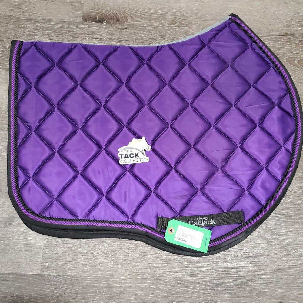 Satin Quilt Jumper Saddle Pad *vgc, dirt, hair, mnr rubs, puckers