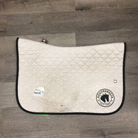 Quilt Baby Saddle Pad, "Equi Products" embroidery *vgc, mnr stains, rubs, pills
