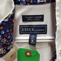 SS Show Shirt, 1/2 Snap Up, snap collar *gc, pit stains