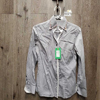 LS Shirt *xc/vgc, puckers, loose button threads
