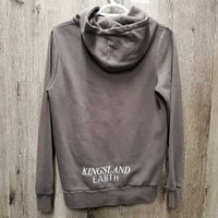 Hvy Sweatshirt Hoodie *gc, shrunk?, puckered embroidery
