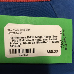 Mega Horse Toy - Play Ball, cover *vgc, mnr faded & dusty, holds air
