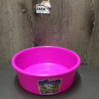 Round Plastic Pan *vgc, clean, mnr scuffs, scratches
