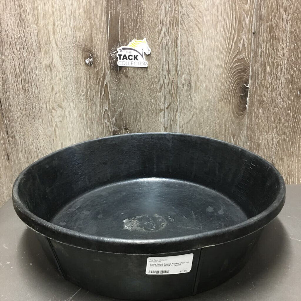 Round Rubber Pan *xc, mnr residue