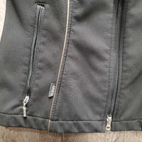 Light Technical Fleece Lined Vest, Zipper *vgc, mnr hair