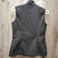 Light Technical Fleece Lined Vest, Zipper *vgc, mnr hair
