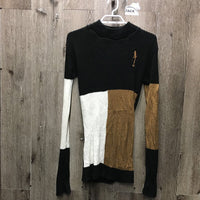 LS Long Cable Knit Sweater *vgc, mnr hair
