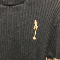 LS Long Cable Knit Sweater *vgc, mnr hair
