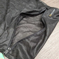Mesh Bag, zipper top *gc, pills, snags, clean
