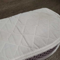 Non Slip Shimmable Quilt Gel Half Pad *gc, clean, stains, pilly, dingy, mnr hair
