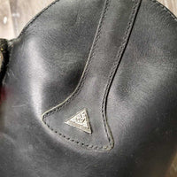 Field Boots, Zips, 2x Brown Plastic Forms *gc, rubs, threads, scratches, mnr dirt, sticky zips