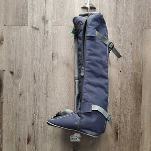 Padded Tall Boot Bag, Shoulder Strap *gc, dirt?stains & edge rubs
