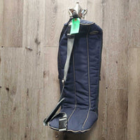 Padded Tall Boot Bag, Shoulder Strap *gc, dirt?stains & edge rubs
