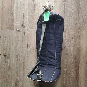 Padded Tall Boot Bag, Shoulder Strap *gc, dirt?stains & edge rubs