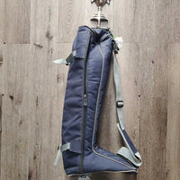 Padded Tall Boot Bag, Shoulder Strap *gc, dirt?stains & edge rubs