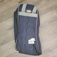 Padded Boot Bag, Shoulder Strap *gc, dirt?stains & edge rubs, older

