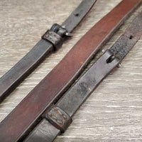 Soft Narrow Adjustable Leather Breastplate *gc, mnr dirt & stains, xholes
