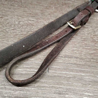 Soft Narrow Adjustable Leather Breastplate *gc, mnr dirt & stains, xholes
