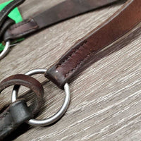 Soft Narrow Adjustable Leather Breastplate *gc, mnr dirt & stains, xholes
