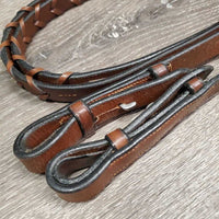 Pr Soft Braided Reins *xc, clean
