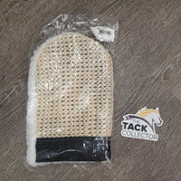 Cactus Cloth & Fleece Double Sided Grooming Mitt, bag *new
