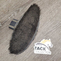 Soft Hair Body Brush, Handle *gc, dirty, hair, gouges, stains, scratches, marker
