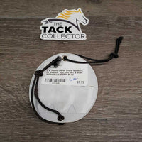 3 # Round Horse Show Numbers, 2x elastics *vgc, mnr dirt & stain
