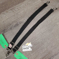 2 Elastic Leg Straps, snaps *like new
