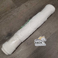 1 ONLY Cotton Quilt No Bow Wrap *gc, clean, dingy, stains, pulled seams

