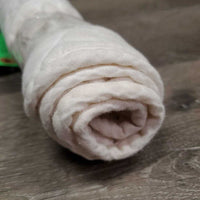 1 ONLY Cotton Quilt No Bow Wrap *gc, clean, dingy, stains, pulled seams
