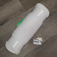 Pr Fleece No Bow Wraps *gc, clean, dingy, pilly, mnr hair, undone edges