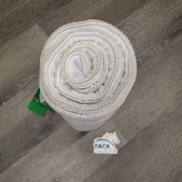 Pr Fleece No Bow Wraps *gc, clean, dingy, pilly, mnr hair, undone edges