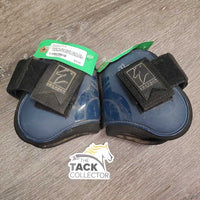 Hind Boots, velcro *fair, v.dirty, faded, stains, rubs, scrapes, 1 squished, marker

