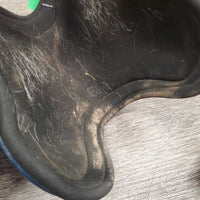 Hind Boots, velcro *fair, v.dirty, faded, stains, rubs, scrapes, 1 squished, marker

