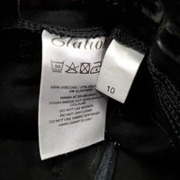 JUNIORS Euro Seat Breeches *vgc, v.pulled seat seam, mnr rubs & pills
